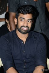 London Babulu Movie Team at KBN College Vijayawada